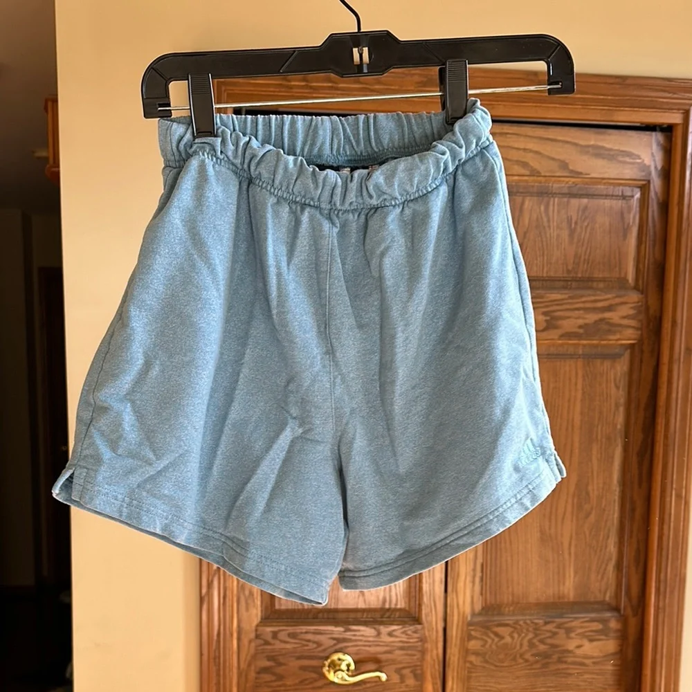 Adidas Baby Blue Shorts - Picture 1 of 4
